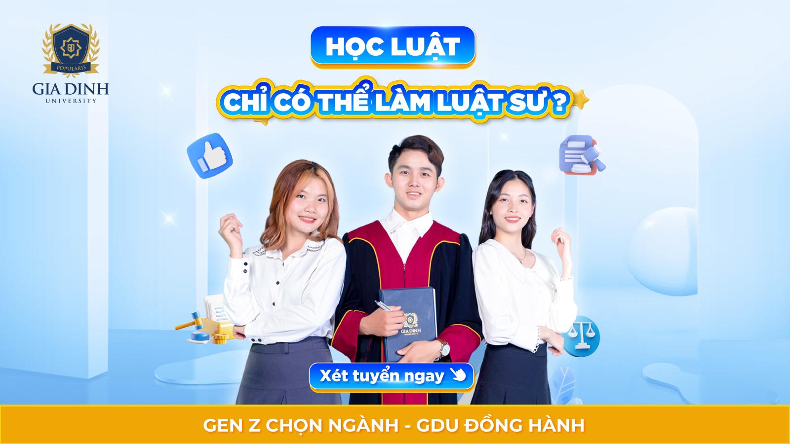 Học phí ngành Luật mở ra nhiều cơ hội nghề nghiệp hấp dẫn