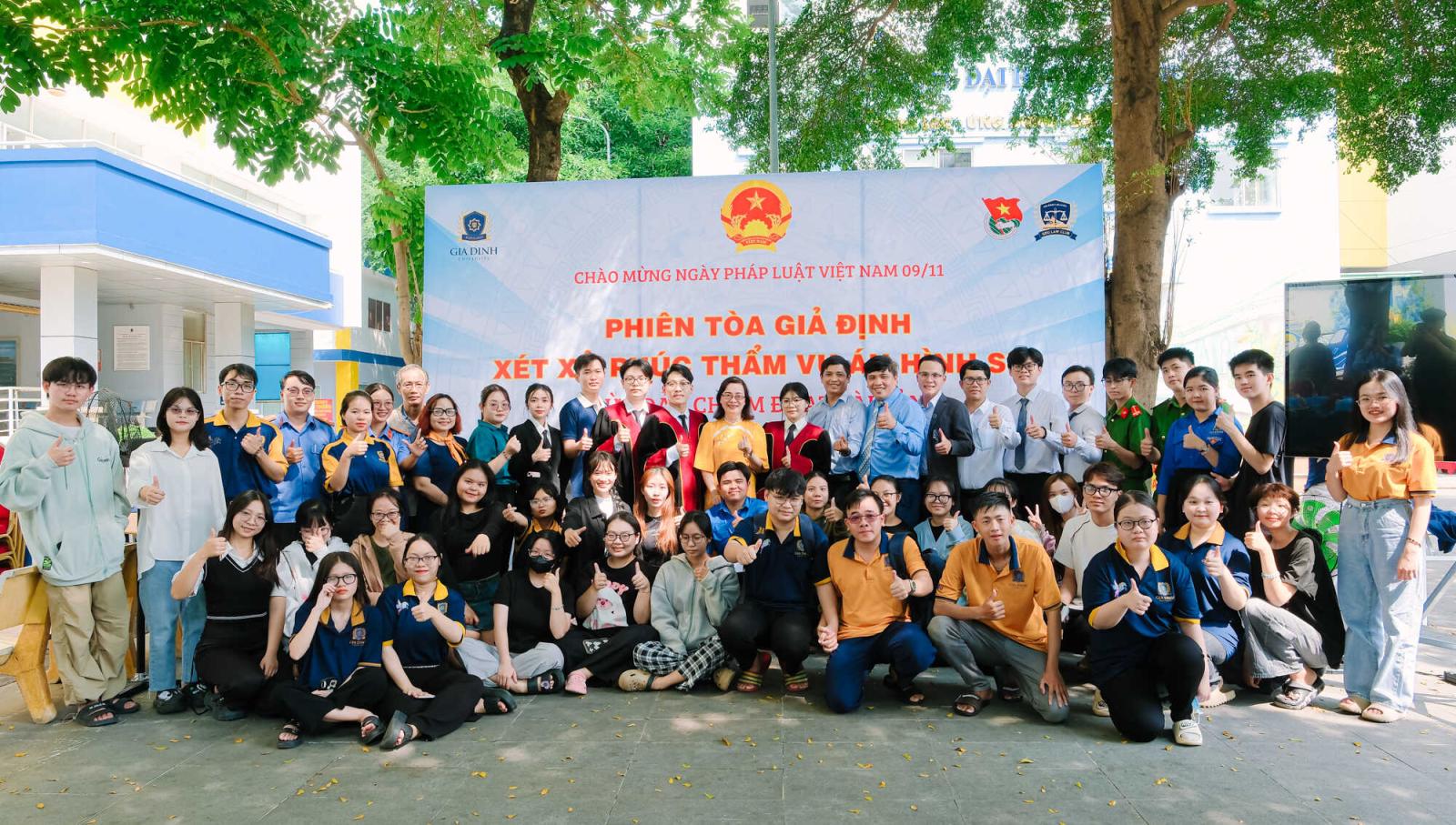 phien toa gia dinh tai cuoc thi phap luat danh cho sinh vien