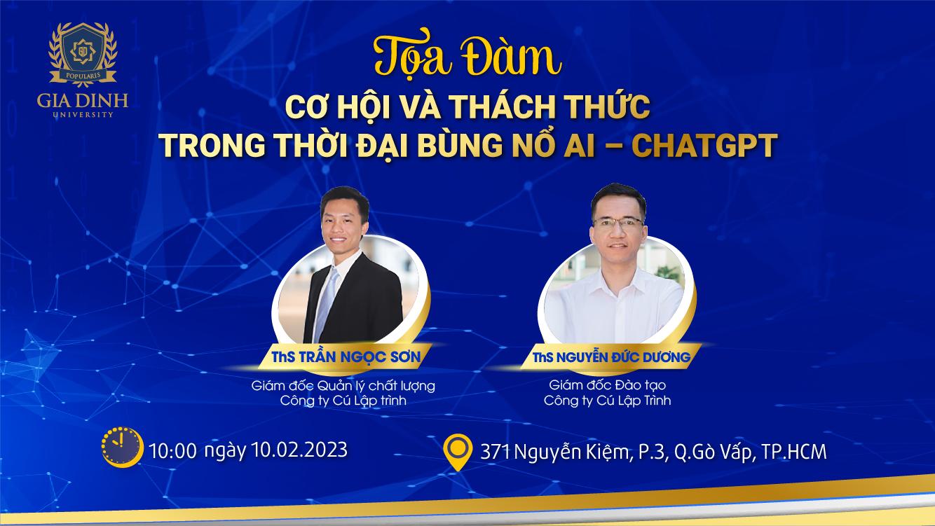 thách thức tham gia sự kiện học thuật
